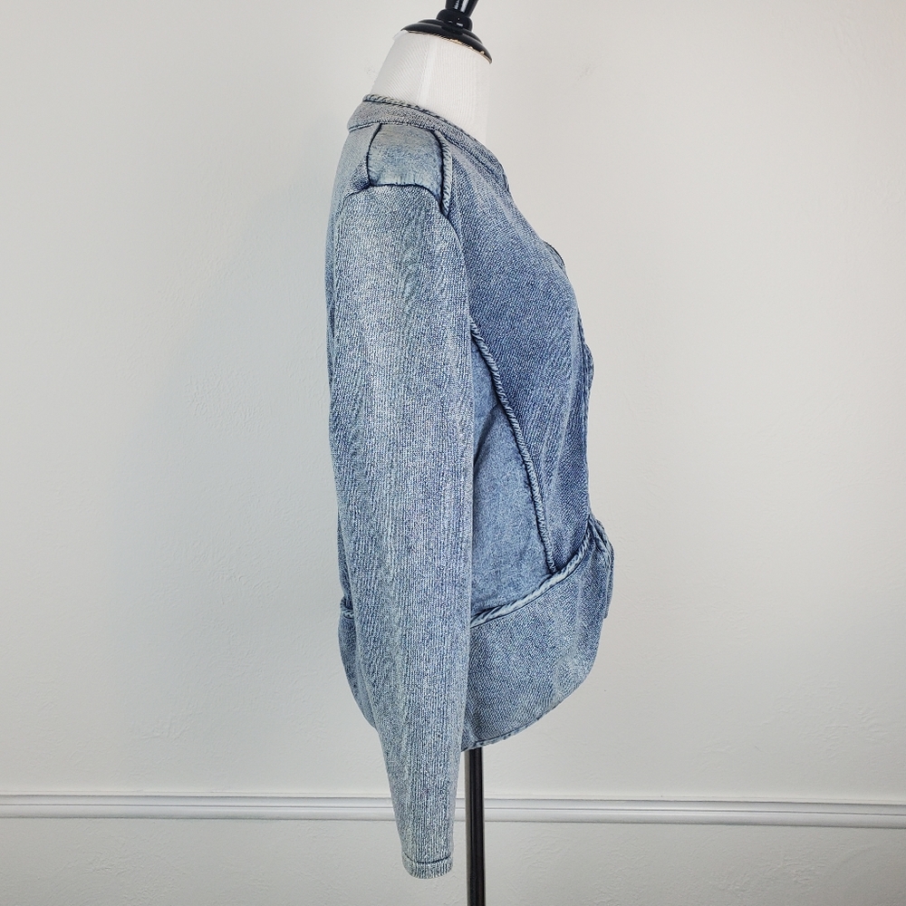 Blue Willi's Jean Jacket Denim Danish Denmark Scandinavian Spring Boho Nordic - Picture 10 of 16